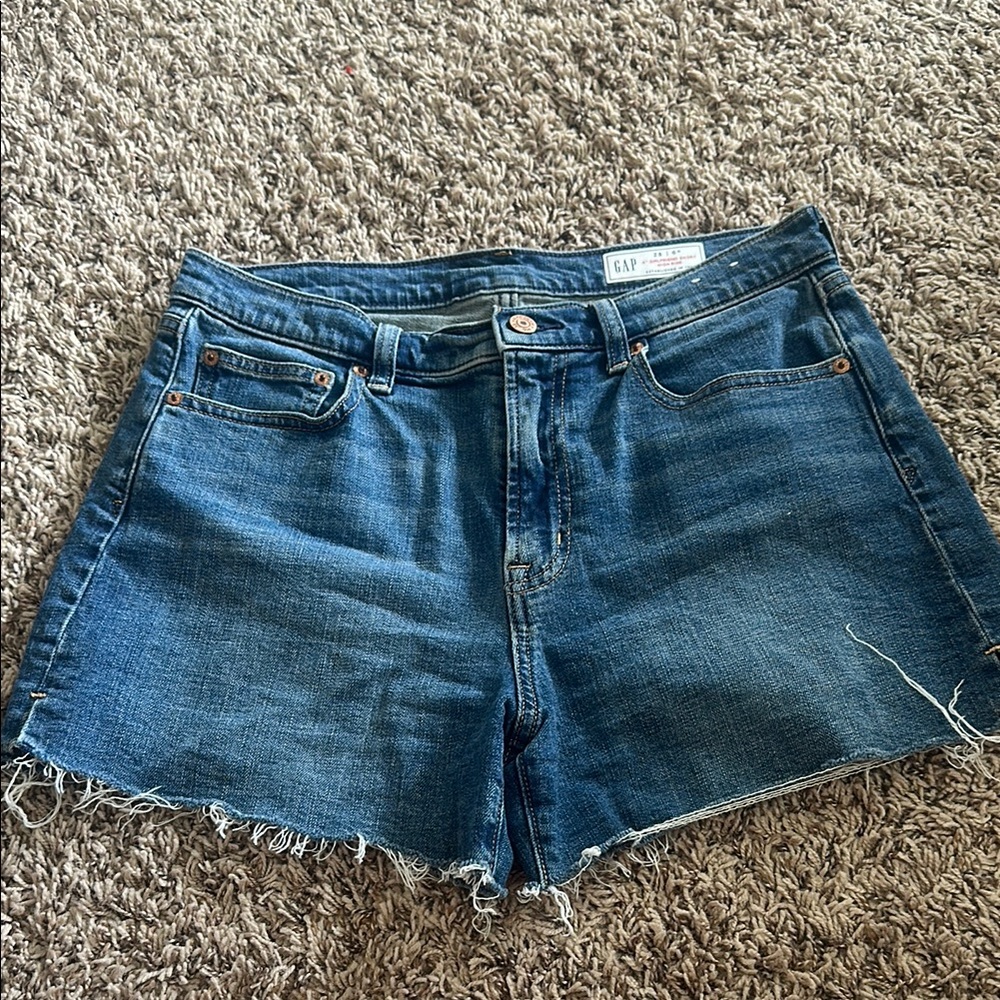 GAP Women's Blue Denim Shorts
